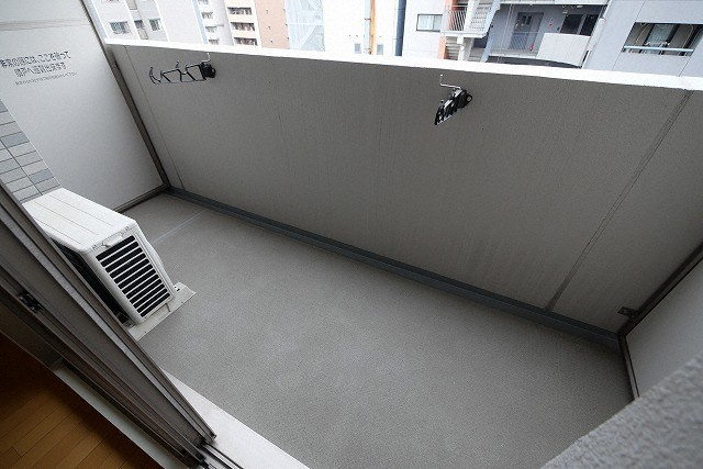 エスリード阿波座サウスプレイスのバルコニー