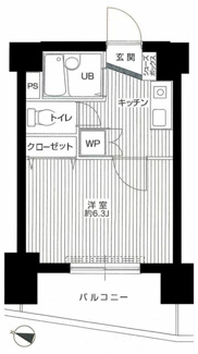 【間取り】 | ロアール御茶ノ水順天堂大学前 |  