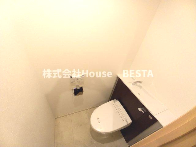 メルディアキューブ新長田のトイレ