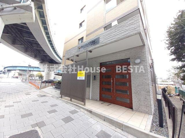 メルディアキューブ新長田の外観パース