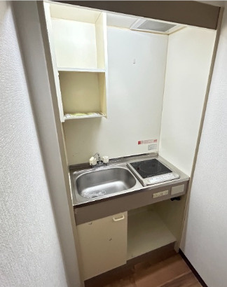 尼崎市南武庫之荘　1棟収益マンションのキッチン