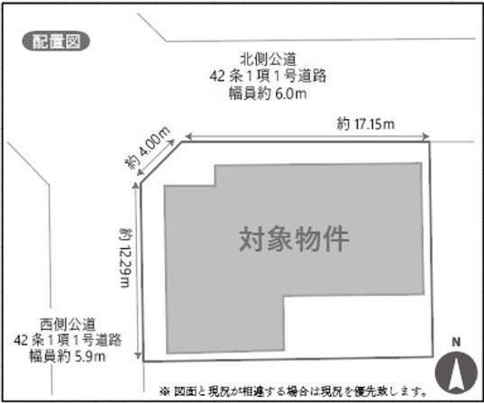 尼崎市南武庫之荘　1棟収益マンションの区画図