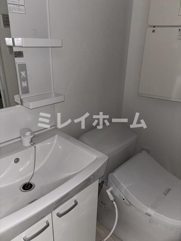 レピュア雪谷レジデンスの独立洗面台