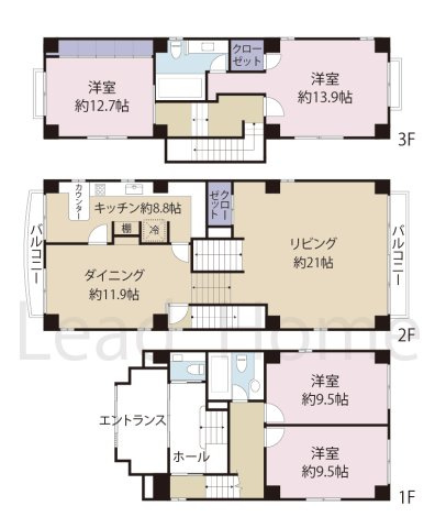 【間取り】 | 目黒区中町1丁目