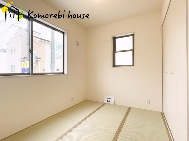 鴻巣松原　3期　新築一戸建て　リーブルガーデン　01の和室|和室があると、家にあたたかい雰囲気が生まれます