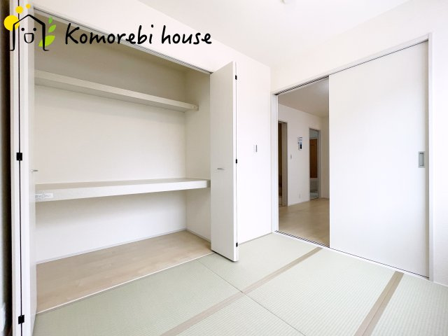 鴻巣松原　3期　新築一戸建て　リーブルガーデン　01の和室|和室、ちょっとしたくつろぎスペースにいかがでしょうか