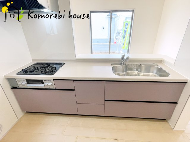 鴻巣松原　3期　新築一戸建て　リーブルガーデン　01のキッチン|キッチンです