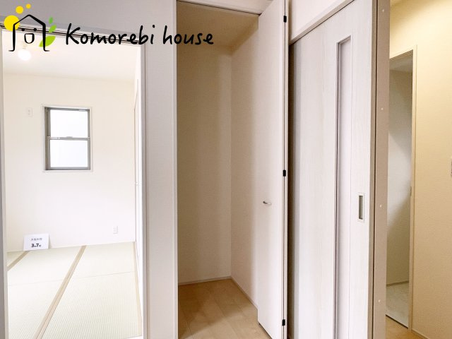 鴻巣松原　3期　新築一戸建て　リーブルガーデン　01の収納|ちょっとした収納スペースも充実しています
