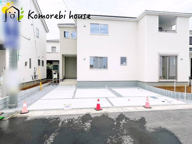 鴻巣松原　3期　新築一戸建て　リーブルガーデン　01の駐車場|駐車スペースもあります