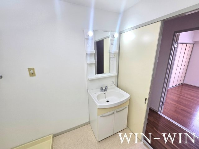 グリーンパーク吉田の独立洗面台