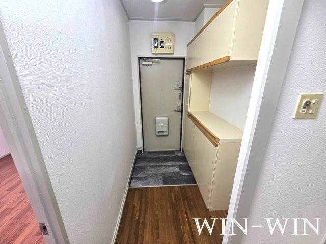 グリーンパーク吉田の玄関