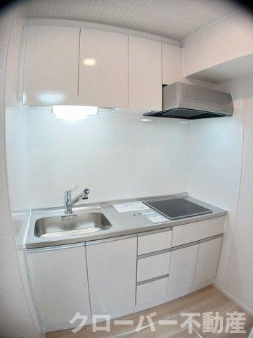 ハイツ　ＨＡＹＡＳＨＩ　２のキッチン