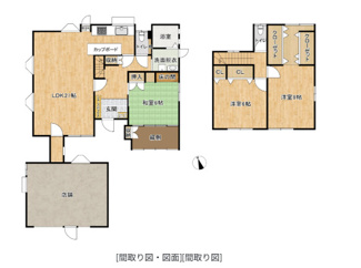 【間取り】 | 福岡県宗像市城西ヶ丘6丁目