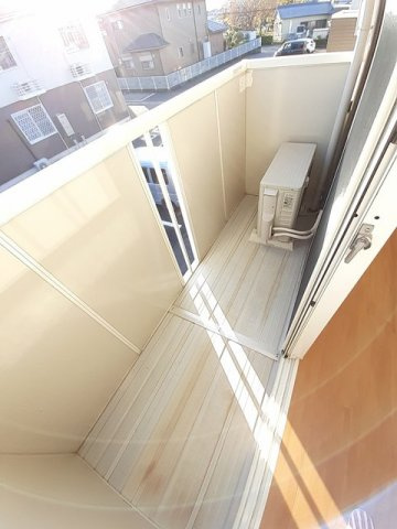 ハッピースクエアー　Ⅱのバルコニー