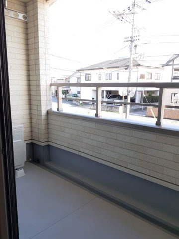 グランディール沖洲　Ａのバルコニー