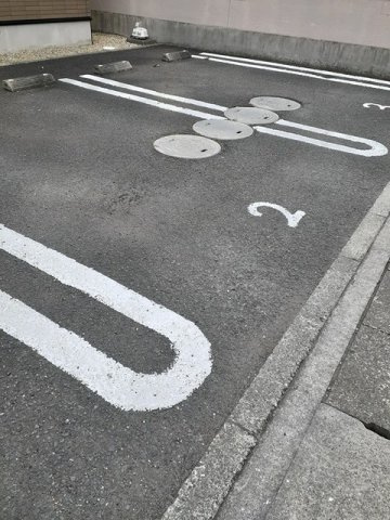 セレーノ城北の駐車場