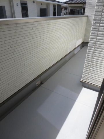 リバーサイドテラス　Ⅱのバルコニー