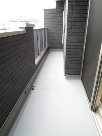 ミライエ沖浜Ⅱのバルコニー
