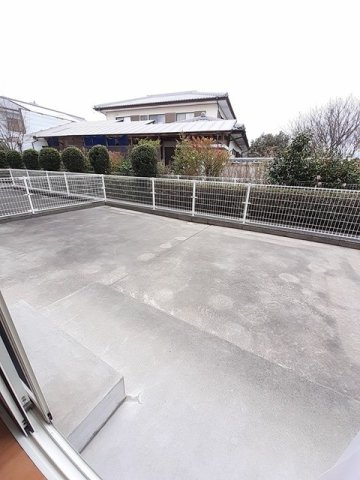 サンリットＢのバルコニー