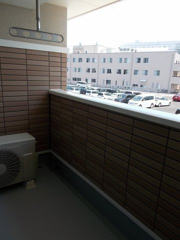 クラールプレディエＥのバルコニー