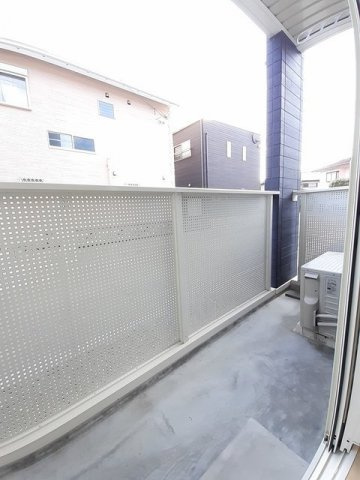セントラルレジデンスＷのバルコニー