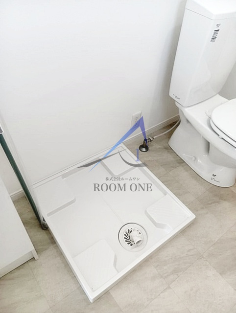 enn江北の設備|洗濯機置き場です。