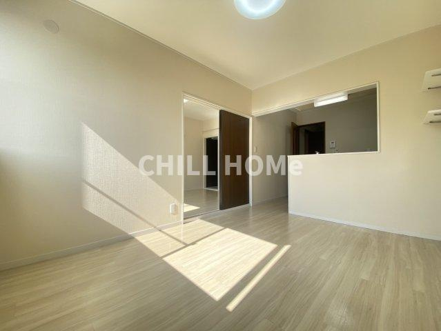 福島ハイツB-2の居間・リビング|当社、チルホームのHPもご覧ください(^^)/物件情報多数♪