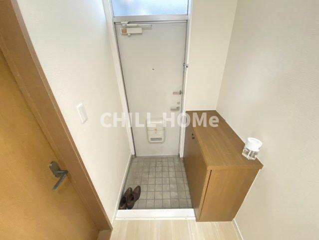 福島ハイツB-2の玄関|当社、チルホームのHPもご覧ください(^^)/物件情報多数♪