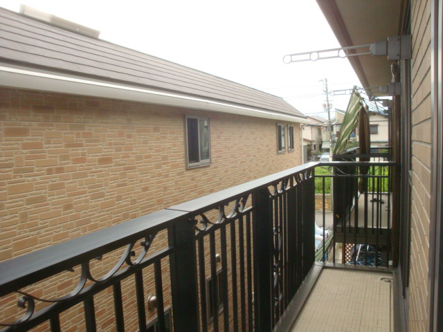 corte quattro（コルテクアトロ）のバルコニー