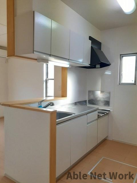 ヴェスティートのキッチン|対面式キッチン