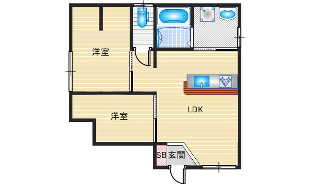 【間取り】 | abile鳥飼下