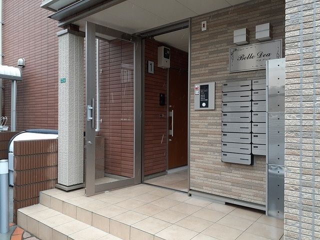 ベル　デーアのエントランス