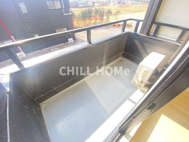 福島ハイツA-2のバルコニー|当社、チルホームのHPもご覧ください(^^)/物件情報多数♪