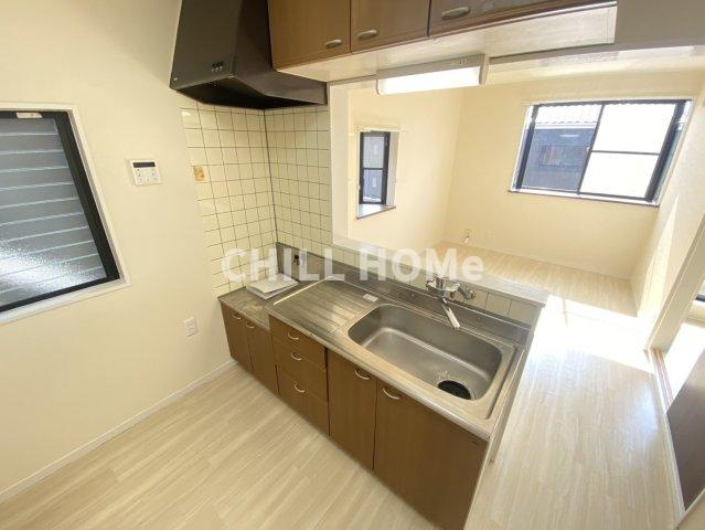 福島ハイツA-2のキッチン|当社、チルホームのHPもご覧ください(^^)/物件情報多数♪