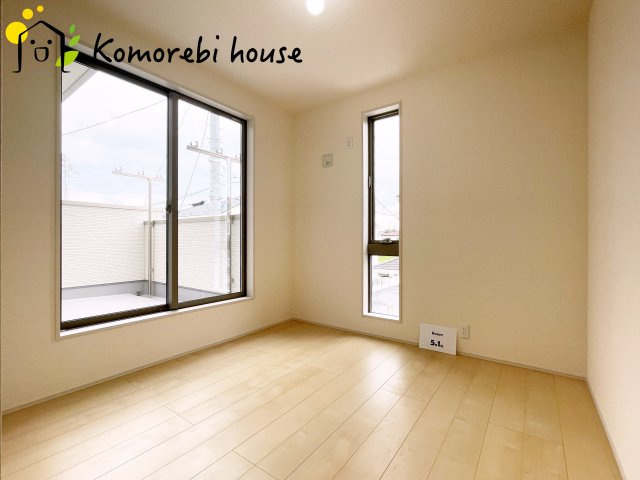 鴻巣松原　3期　新築一戸建て　リーブルガーデン　02の子供部屋|ゆったりした子供部屋です