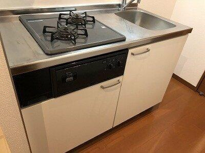 【キッチン】 | リスレーヌ蔵前 | システムキッチン（2口ガスコ… 