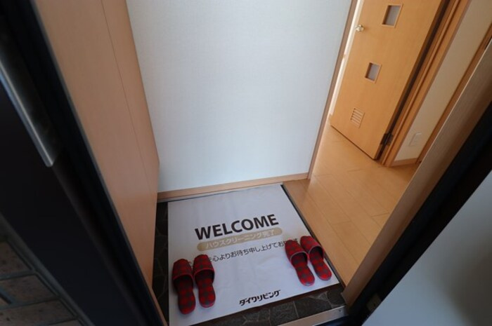 ハイムクレアール　Ｂの玄関