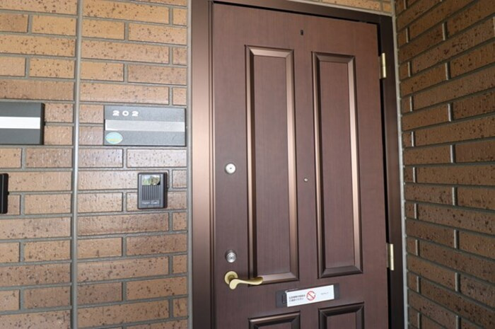 ハイムクレアール　Ｂの玄関