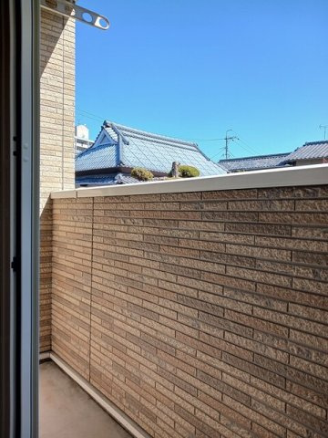 チェリーガーデンのバルコニー