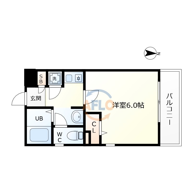 ジュネーゼ大阪城南の間取り|ジュネーゼ大阪城南　間取り