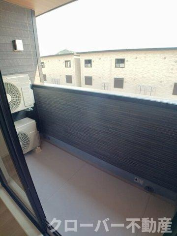 ベルエア国分寺Ｄのバルコニー