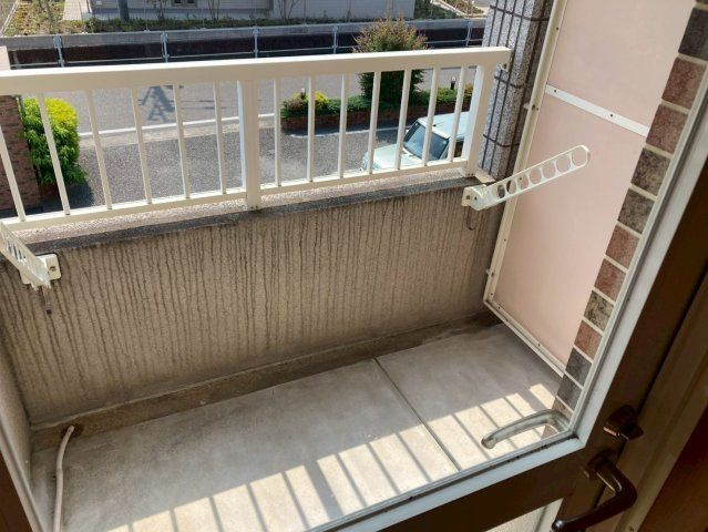 エスタシオンのバルコニー|同建物別部屋 現況優先