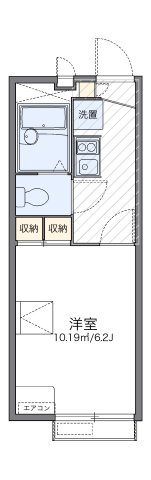 レオパレスＴＡＭＡ　Ⅱの間取り
