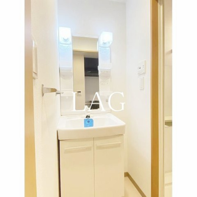 【洗面所】 | ハーモニア城東 | 独立洗面台です。