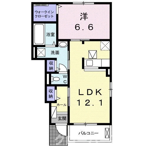 ルーラルハウスⅣの間取り