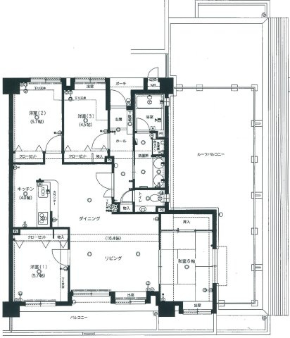 ＪＧＭヴェルデ春日弐番館の間取り|現況優先です。