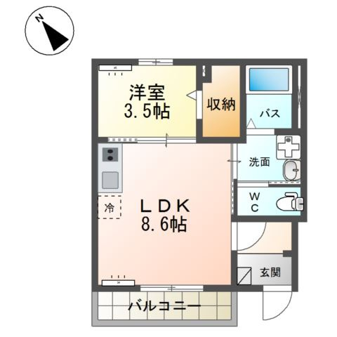 ＦＫ３の間取り