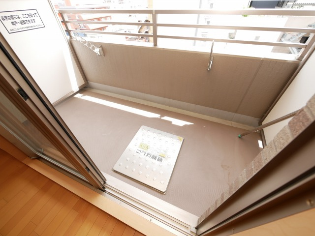 エステムコート難波サウスプレイスのバルコニー