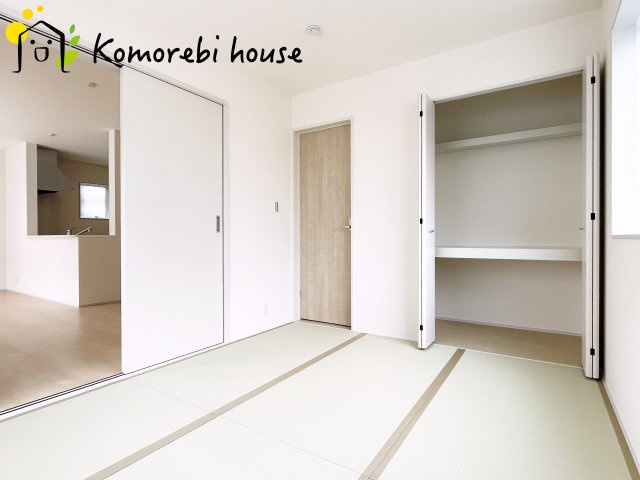 鴻巣松原　3期　新築一戸建て　リーブルガーデン　03の和室|和室、ちょっとしたくつろぎスペースにいかがでしょうか