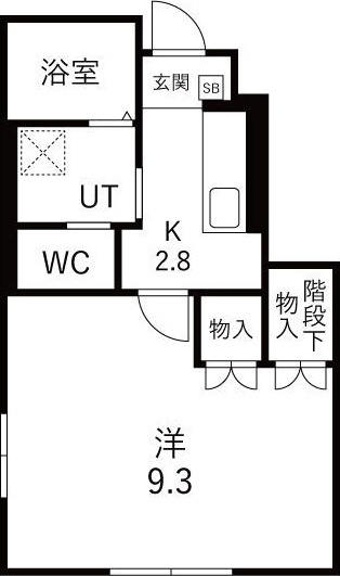LeveL vijf B(ルベルファイフB)の間取り